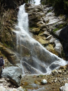Inka Trail waterfall