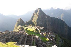 Machu Picchu from Sun Gate- A photo 1
